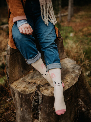 Hľadáte originálny a nezvyčajný darček? Obdarovaného zaručene prekvapí Calzini caldi Buonumore Coniglio