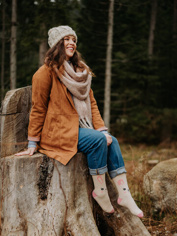 Výpredaj Calzini caldi Buonumore Coniglio