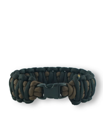 Tip na darček Čierno-hnedý paracord náramok King Cobra