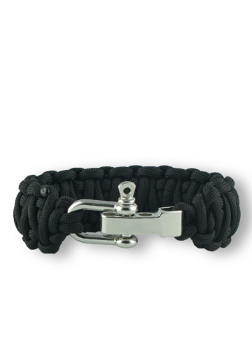 Obrázok produktu Paracord náramok s prackou s nastaviteľným zapínaním King Cobra