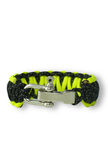 Eredeti ajándék a Dedolestől Fényvisszaverő paracord karkötő Night Line állítható csattal