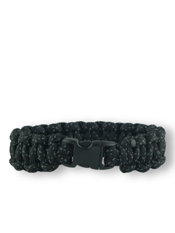 Lifestyle fotó Fényvisszaverő paracord karkötő Kobra Night