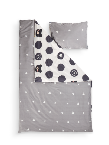 Pomysły na prezenty Wesoły zestaw pościeli Szczęśliwy miś