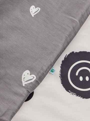 Zdjęcie lifestyle Wesoły zestaw pościeli Szczęśliwy miś