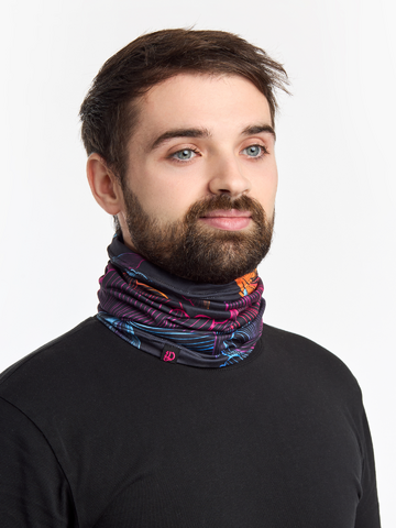 Looking for an original and unusual gift? The gifted person will surely surprise with Neck warmer Abstract Flowers