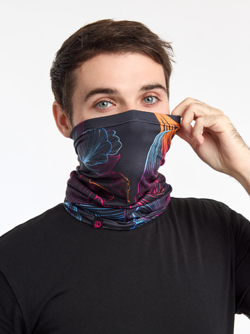 Sale Neck warmer Abstract Flowers