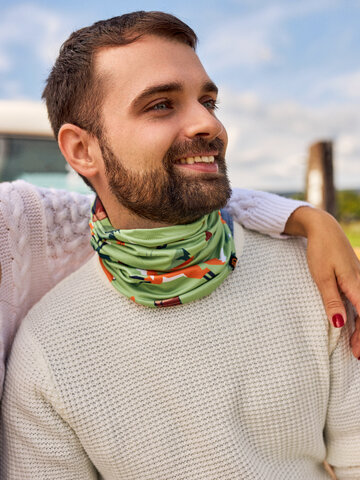 Sale Neck Warmer Fox in the Forest