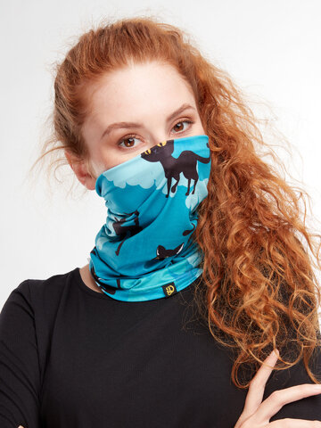 Sale Neck Warmer Good Luck Cat