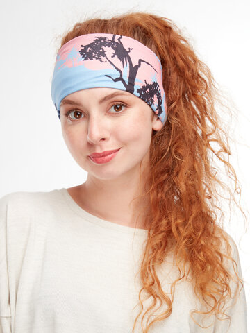 Original gift Neck Warmer Jungle Sunset