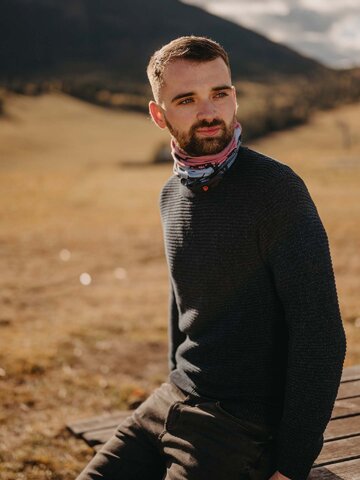 Gift idea Neck Warmer Jungle Sunset