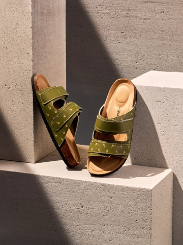 Obrázok produktu Мъжки коркови чехли Палми