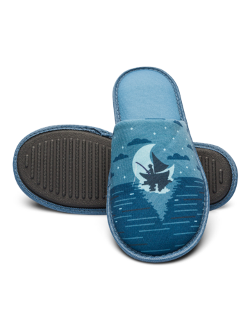 Hľadáte originálny a nezvyčajný darček? Obdarovaného zaručene prekvapí Весели пантофи Среднощен рибар