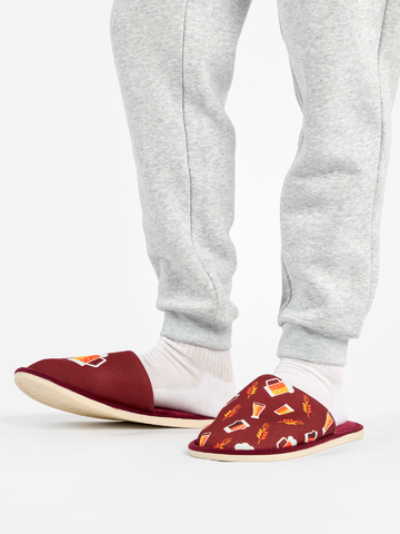 Výpredaj Весели пантофи Златна бира