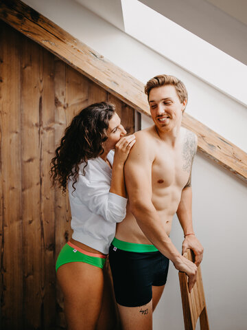 Obrázok produktu Черни мъжки боксерки