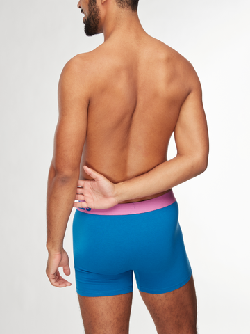 Pre dokonalý a originálny outfit Кралскосини мъжки боксерки