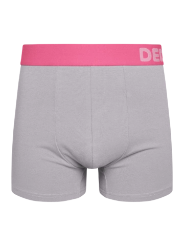 Foto Szaro-różowe bokserki męskie 
