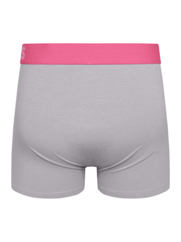 Hľadáte originálny a nezvyčajný darček? Obdarovaného zaručene prekvapí Мъжки боксерки в сиво и розово