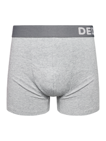 Kiárusítás Sötétszürke melírozott férfi bokszeralsó