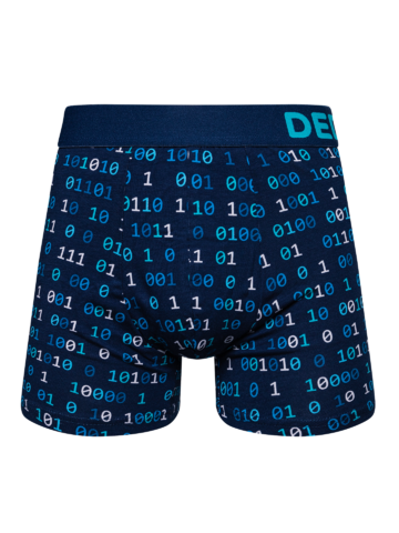 Szerezzen magának örömet ezzel a Dedoles darabbal Vidám férfi bokszeralsó hármas csomagolásban Matematikus