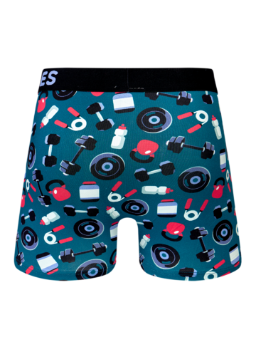 Lifestyle foto Boxer aderenti da uomo Buonumore Attrezzatura da palestra