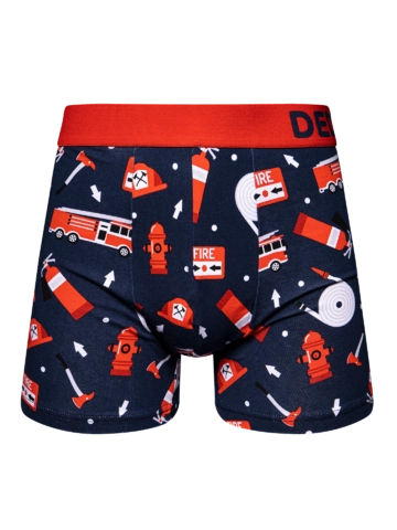 Bereiten Sie sich Freude mit diesem Dedoles-Stück Lustige Boxershorts für Männer Feuerwehrmann