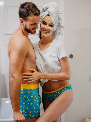 Výjimečný dárek od Dedoles Veselé pánské boxerky Kačenky