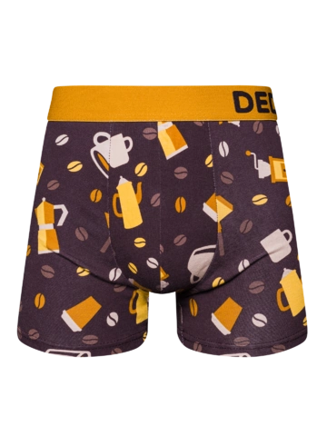 Lifestyle foto Muške vesele bokserice Zrnca kave