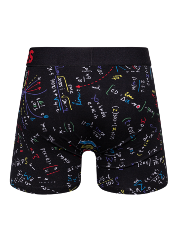 Eredeti ajándék a Dedolestől Vidám férfi bokszeralsó Matematika