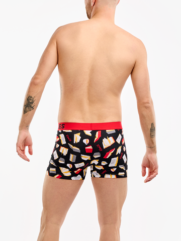 Výpredaj Весели мъжки боксерки Любител на книгите