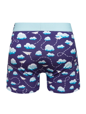 Hľadáte originálny a nezvyčajný darček? Obdarovaného zaručene prekvapí Živahne moške boksarice Papirnata letala in oblaki