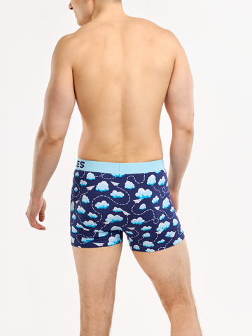 Sale Men's Trunks Paper Planes & Clouds
