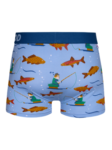 Kiárusítás Vidám férfi bokszeralsó Halászat