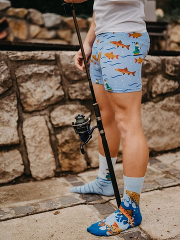 Potešte sa týmto kúskom Dedoles Živahne moške boksarice Ribištvo