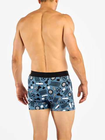 Pre dokonalý a originálny outfit Boxer aderenti Buonumore da uomo Automobilista