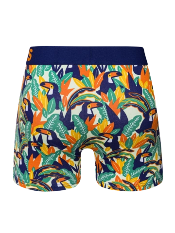 Tip na darček Boxer rigolo pour hommes Toucan et feuilles