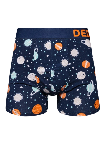 Tip na dárek Veselé pánské boxerky Vesmír