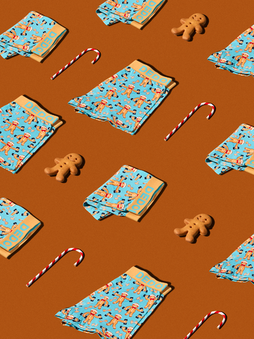 Výnimočný darček od Dedoles Veselé pánske boxerky Vianočné kalórie