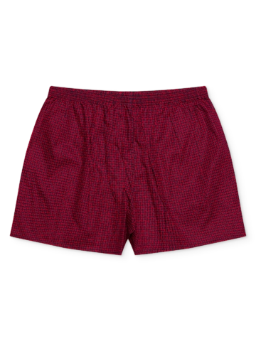 Tip na darček Caleçons à motifs bleu et rouge pour hommes