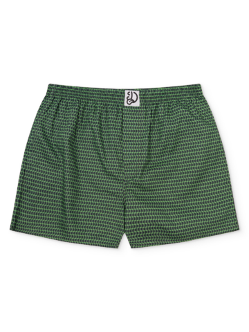 Výnimočný darček od Dedoles Boxer da uomo con fantasia verde pastello