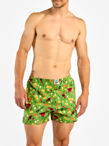 a tökéletes és egyedi ruházathoz Vidám férfi alsónadrág Grillszezon