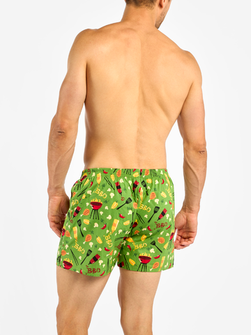 Szerezzen magának örömet ezzel a Dedoles darabbal Vidám férfi alsónadrág Grillszezon