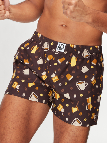 Lifestyle photo Men's Boxer Shorts Coffee Beans