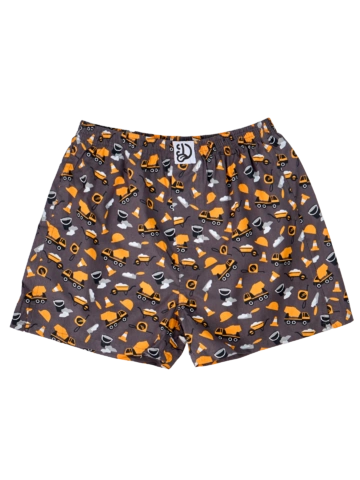 Zľava Živahne moške široke boksarice Gradbeni delavec