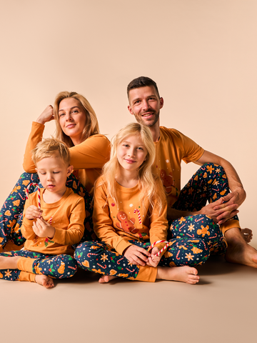 Geschenk von Dedoles Lustiger Pyjama für Männer Lebkuchen & Süßigkeiten