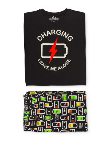 Kedvezmény Vidám férfi pizsama Töltődöm