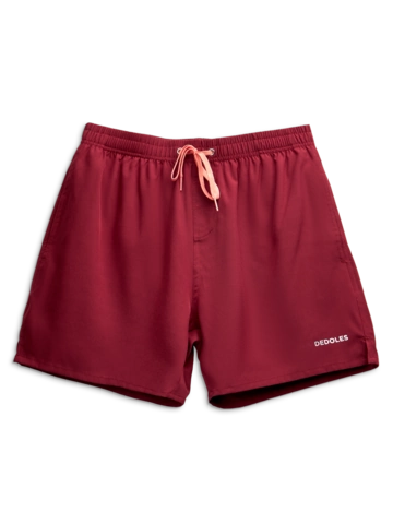 pro dokonalý a originální outfit Rebarborově červené pánské plavkové šortky