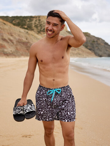 Potešte sa týmto kúskom Dedoles Veselé pánske plavkové šortky Čarbanice