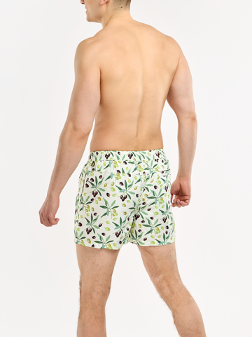 Ajándék tipp Vidám férfi fürdőnadrág Olajbogyók