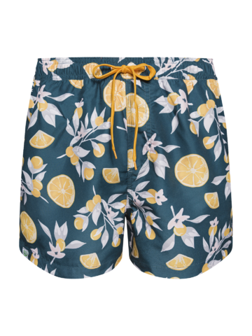 Výpredaj Veselé pánske plavkové šortky Pomaranče