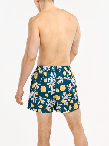 Výnimočný darček od Dedoles Veselé pánske plavkové šortky Pomaranče